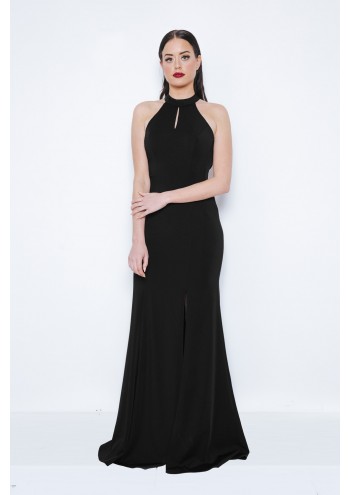 Davante Black Long Dress 1013402