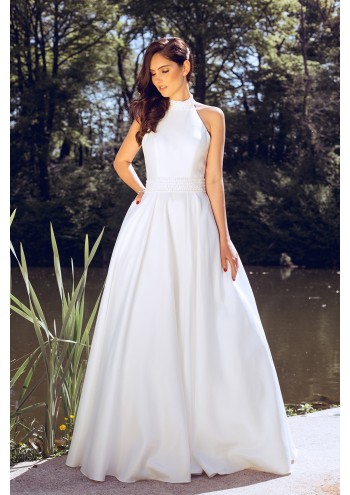Ivory Halter Neck Dynasty Bridal 1023111