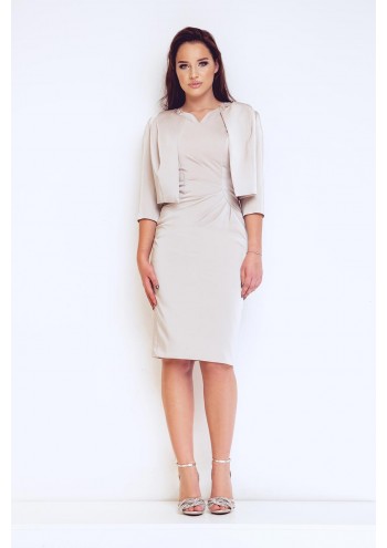 Champagne Cocktail Dress and Jacket Dynasty 1073018