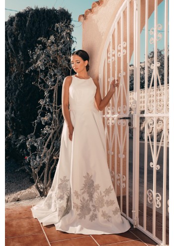 Sada Ivory Premium Ballgown 2013410 Front