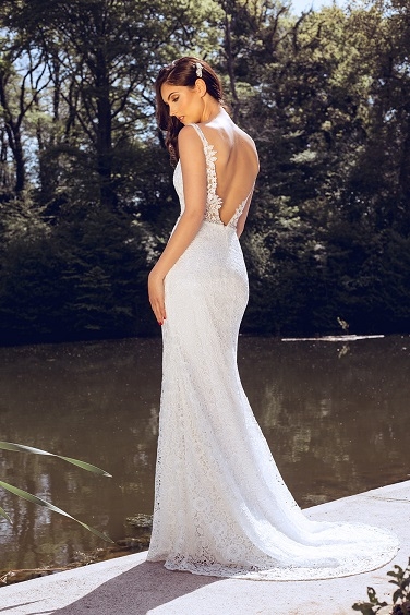 Dynasty Bridal Backless Wedding Dress
